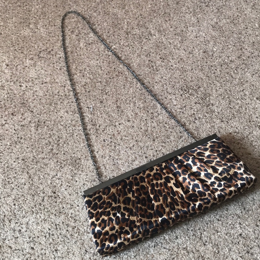 Animal print bag